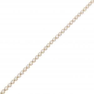 K18PG ダイヤモンド ブレスレット 1.04CT
