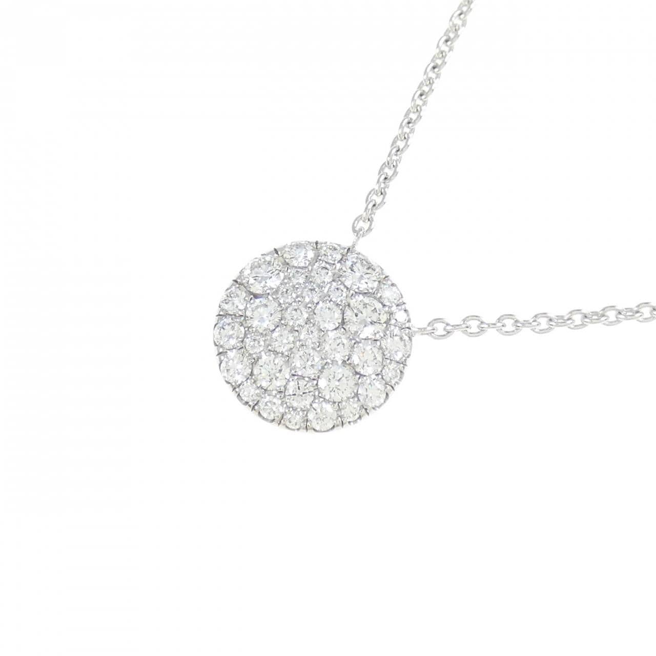 TIFFANY metro round mini necklace