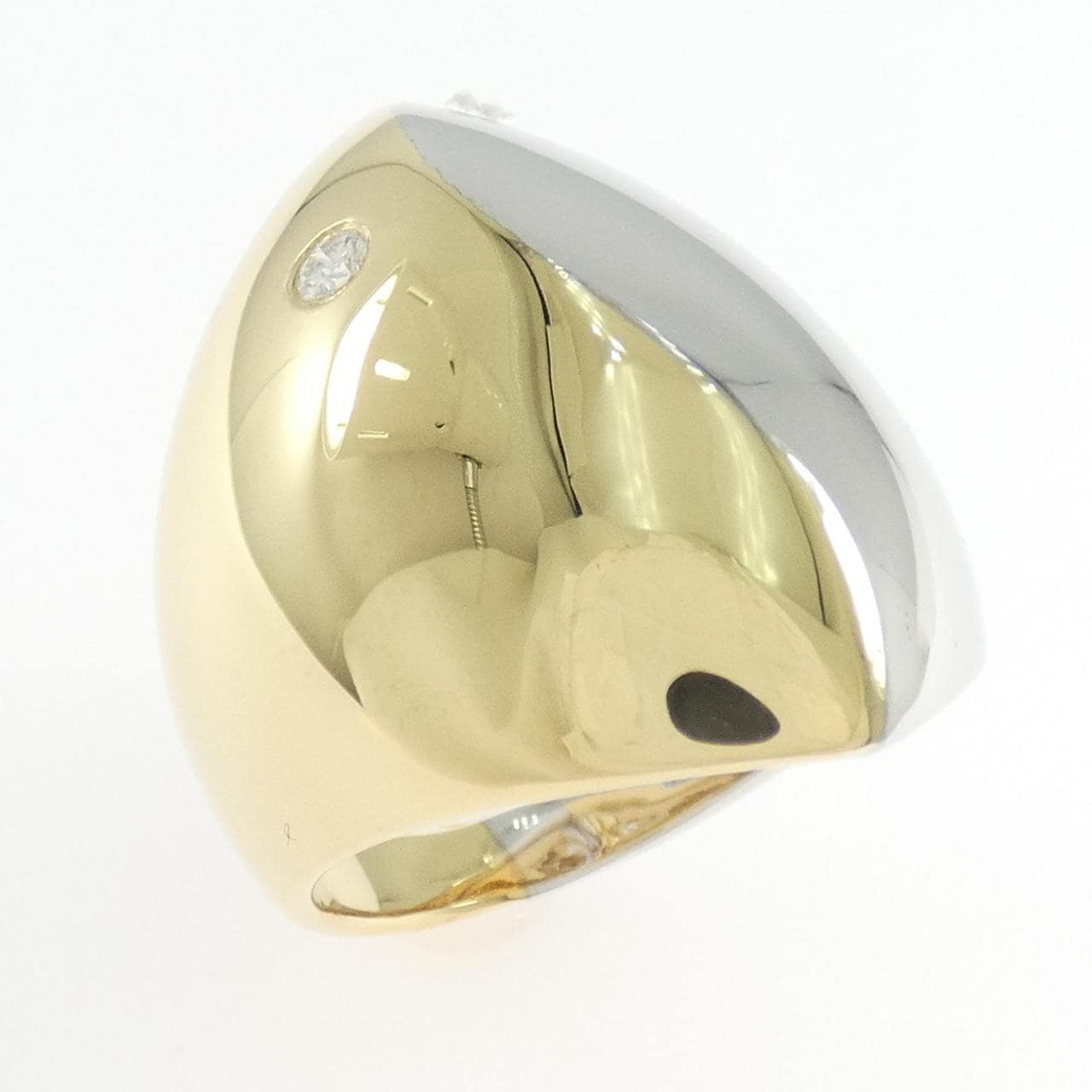 K18YG/K18WG ダイヤモンド リング