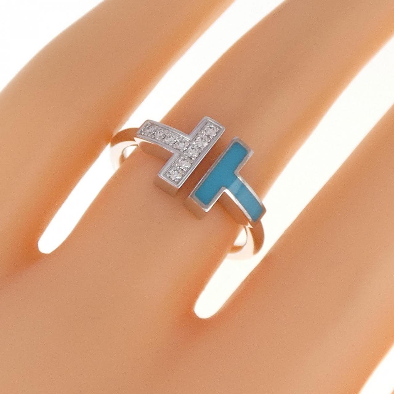 TIFFANY T square ring