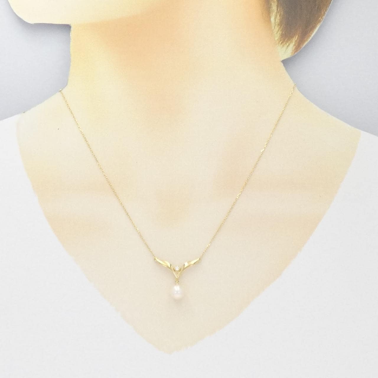 ミキモト アコヤパール ネックレス 6.8mm