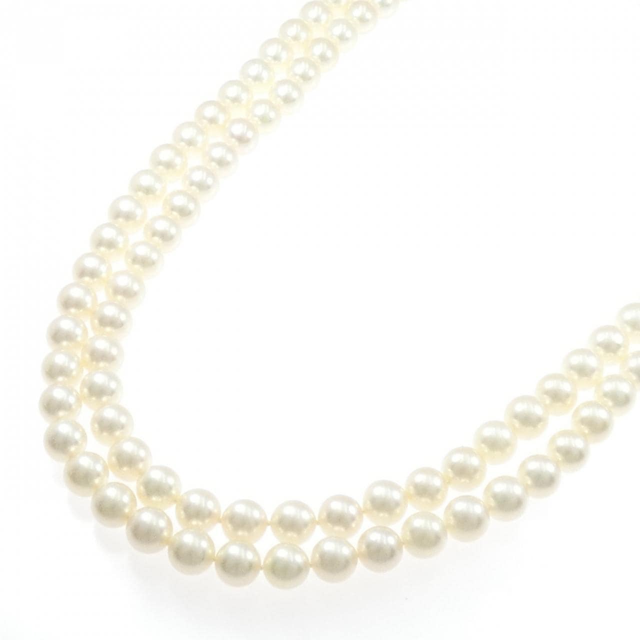 シルバークラスプ アコヤパール ネックレス 8-8.5mm