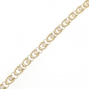 K18YG ダイヤモンド ブレスレット 1.09CT