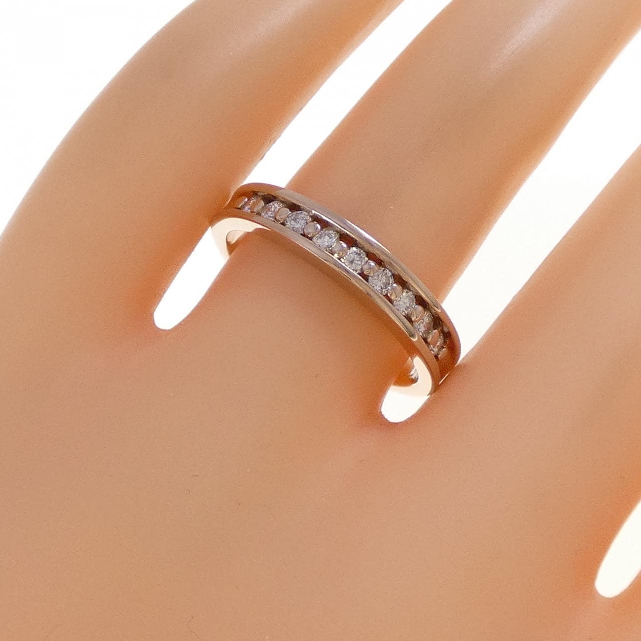 K18PG ダイヤモンド リング 0.24CT