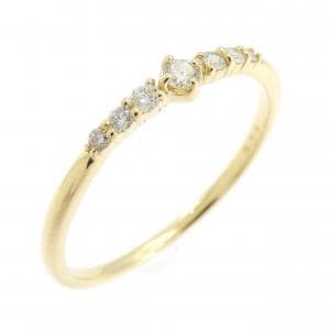K18YG ダイヤモンド リング 0.10CT