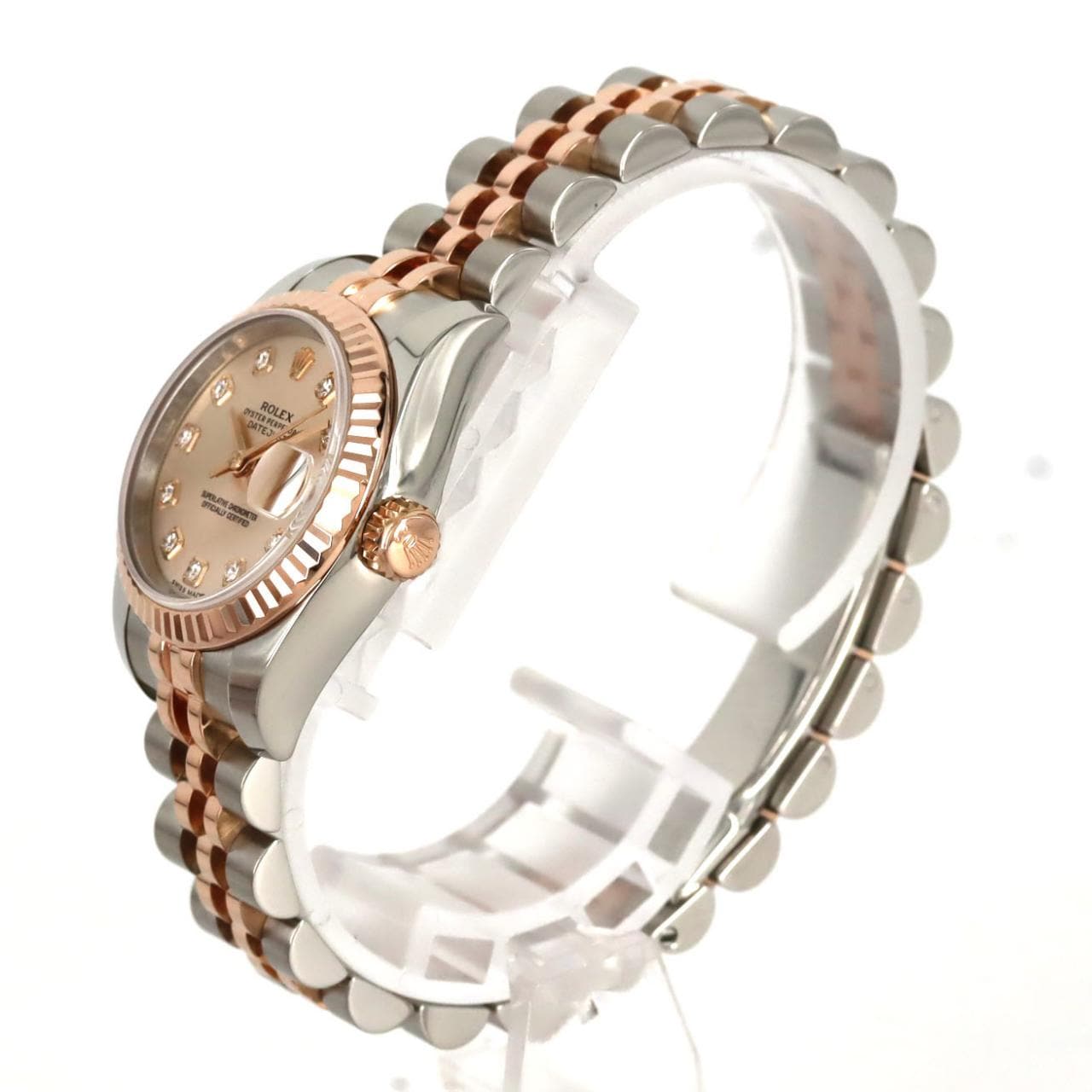 ロレックス デイトジャスト 179171G SSxPG 自動巻 ランダム番