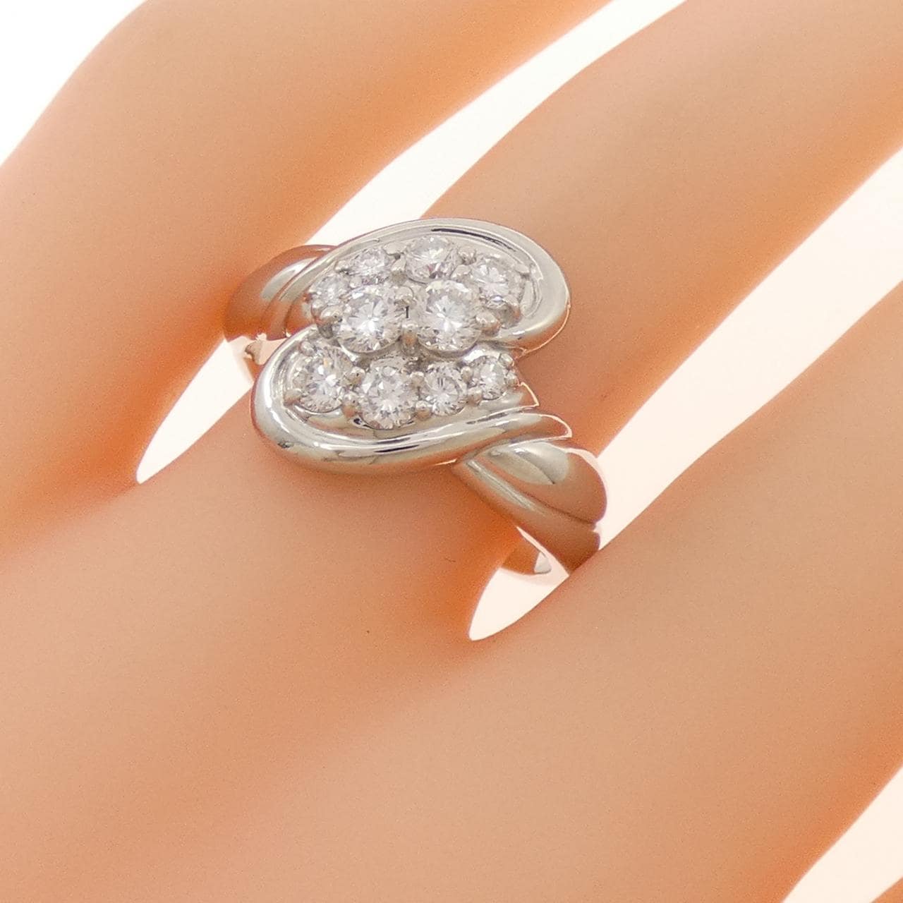 PT900 ダイヤモンド リング 0.71CT