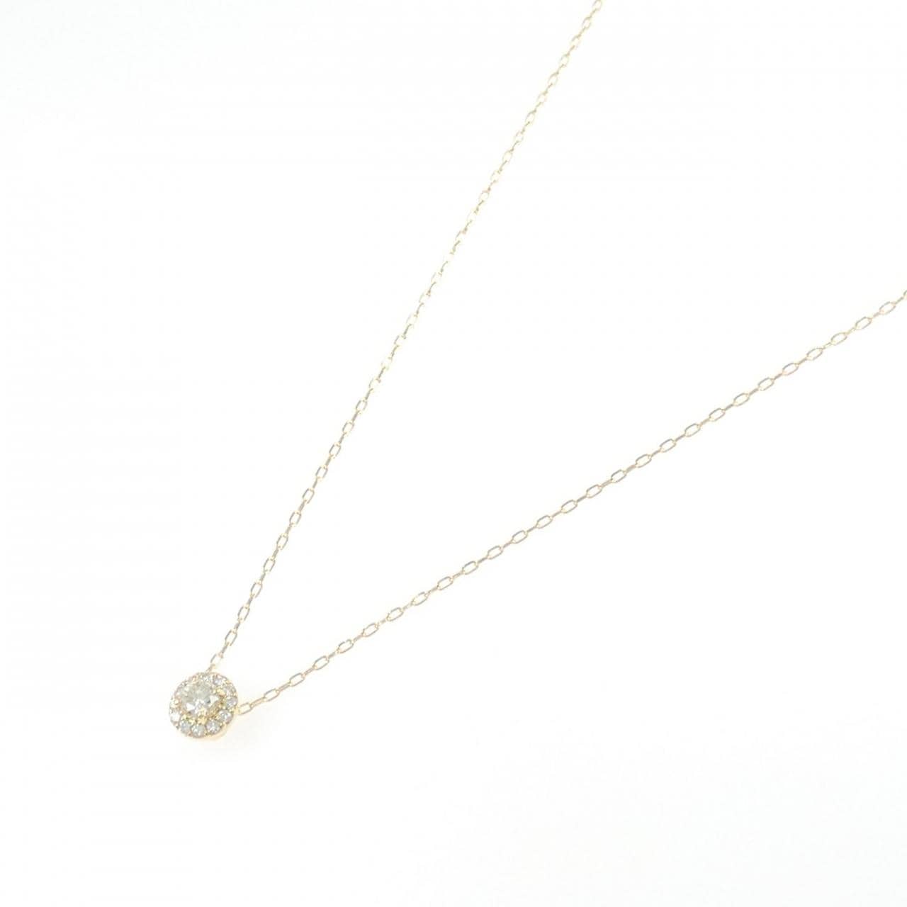 K18YG ダイヤモンド ネックレス 0.200CT