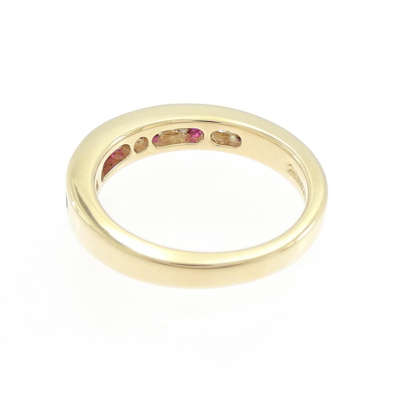 ティファニー ハーフサークル チャネルセッティング リング