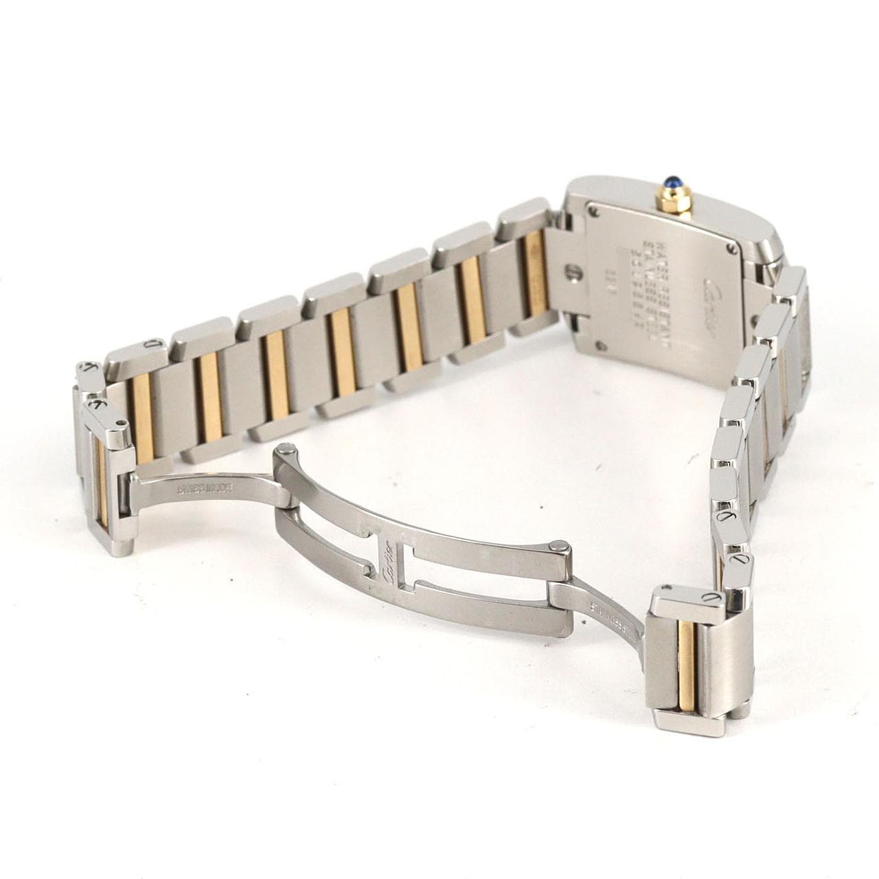 カルティエ タンクフランセーズSM コンビ W51007Q4 SSxYG クォーツ