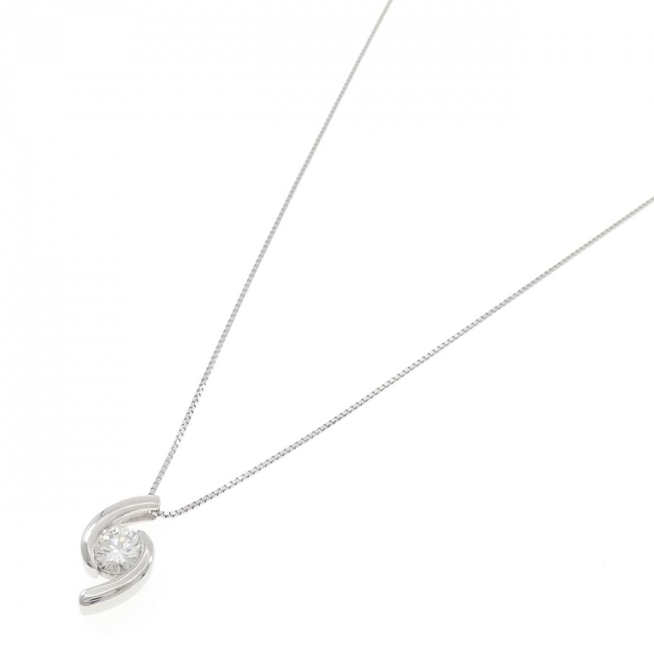 PT900/PT850 ダイヤモンド ネックレス 0.57CT