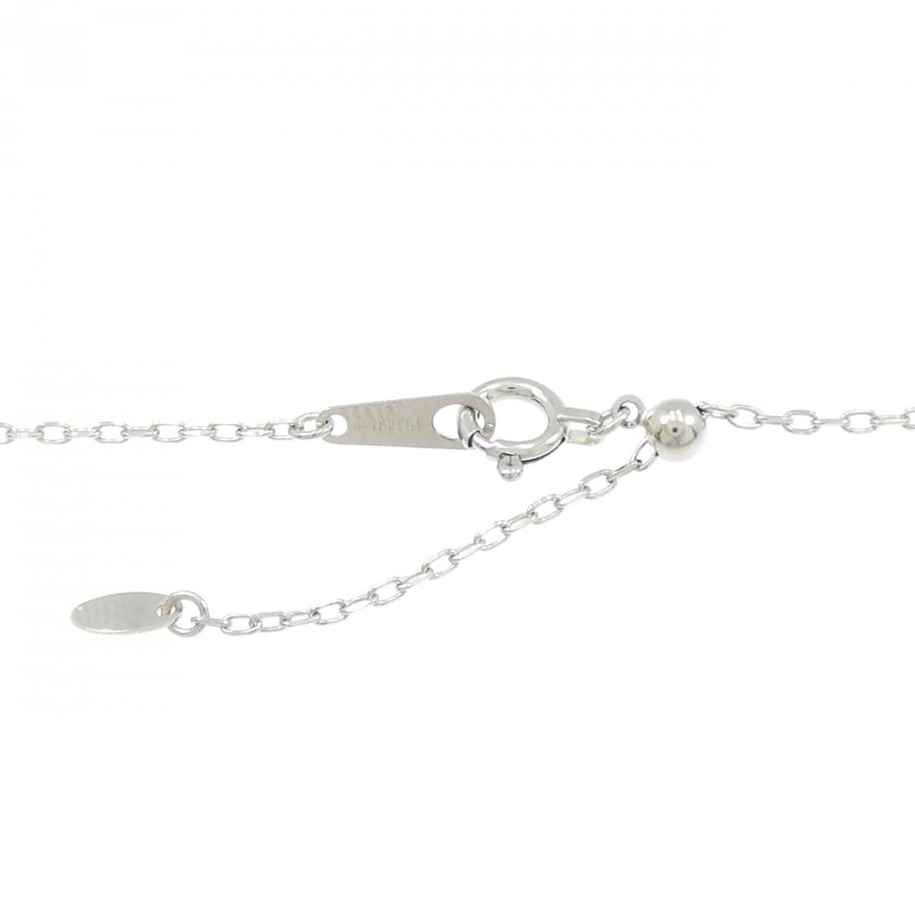 PT950/PT850 ダイヤモンド ネックレス 0.24CT