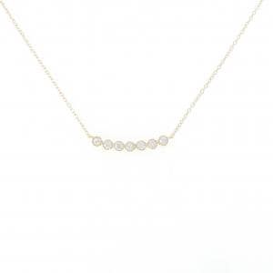【リメイク】K10YG ダイヤモンド ネックレス 0.20CT