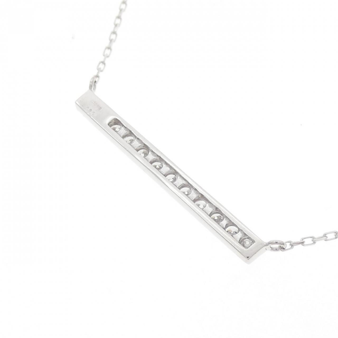 K18WG ダイヤモンド ネックレス 0.30CT