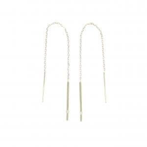 K10YG ダイヤモンド ピアス 0.006CT