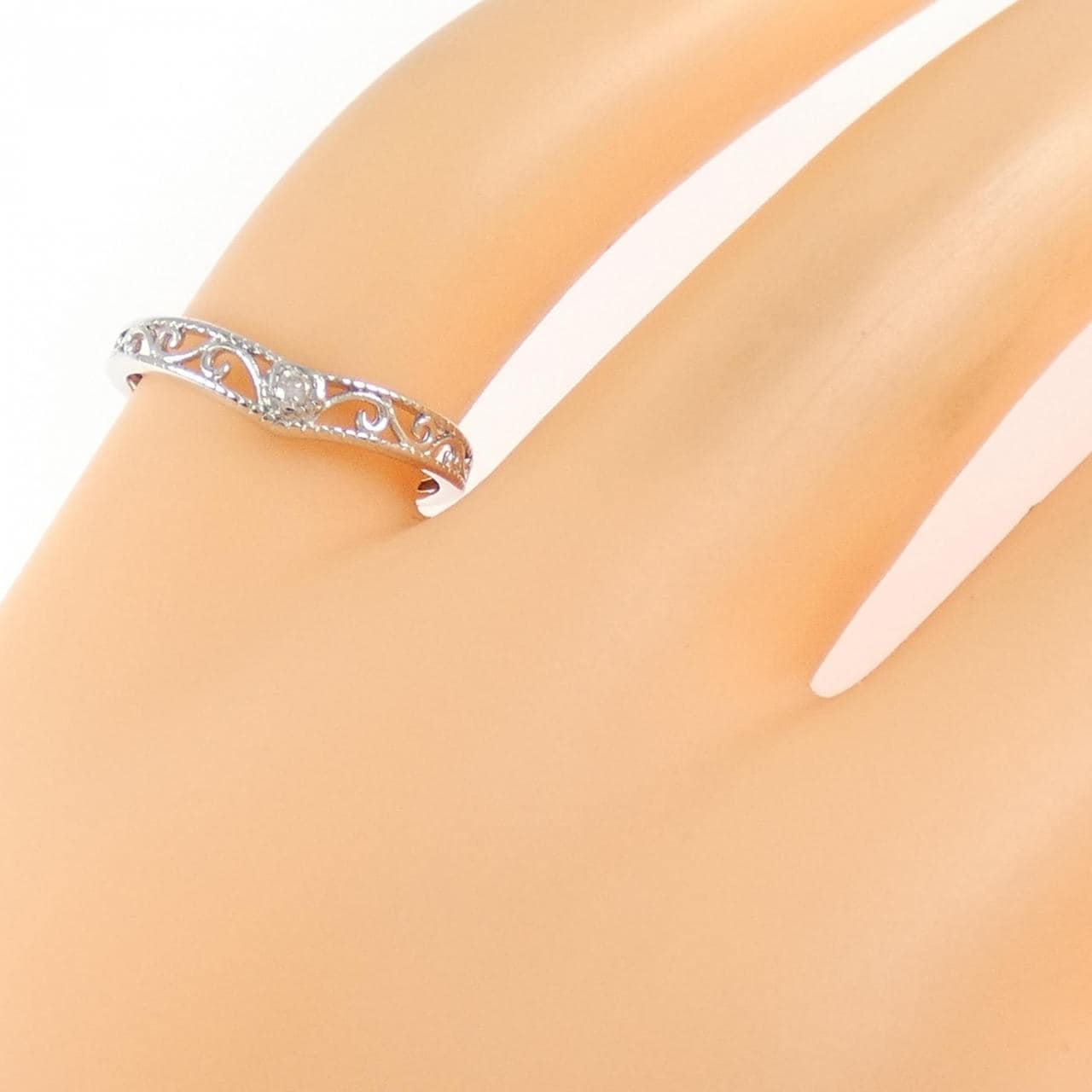 K10WG ダイヤモンド リング