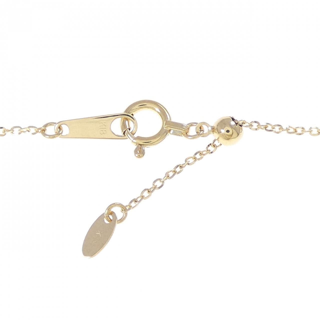 K18YG(枠) コイン ネックレス