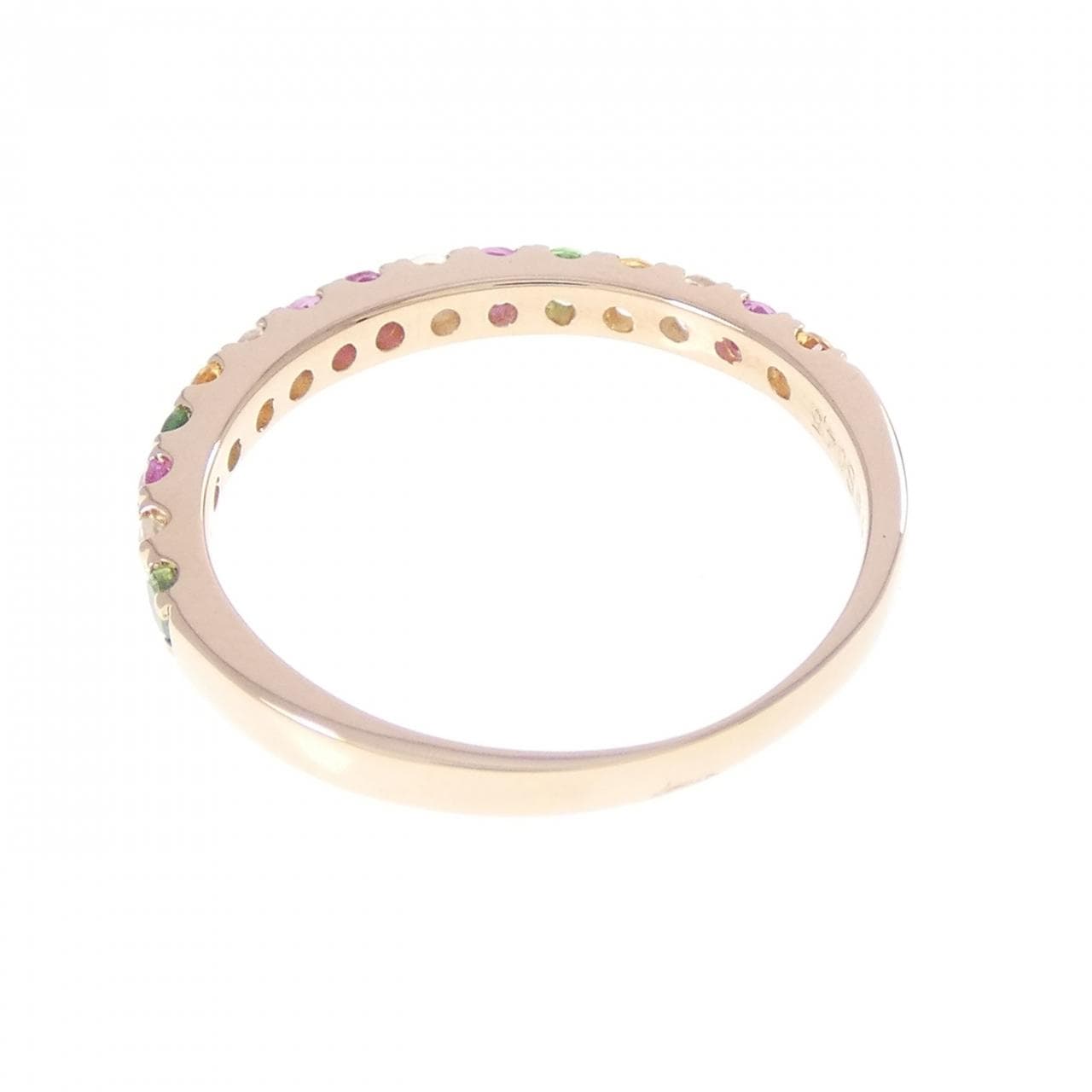 K18PG サファイヤ リング 0.45CT