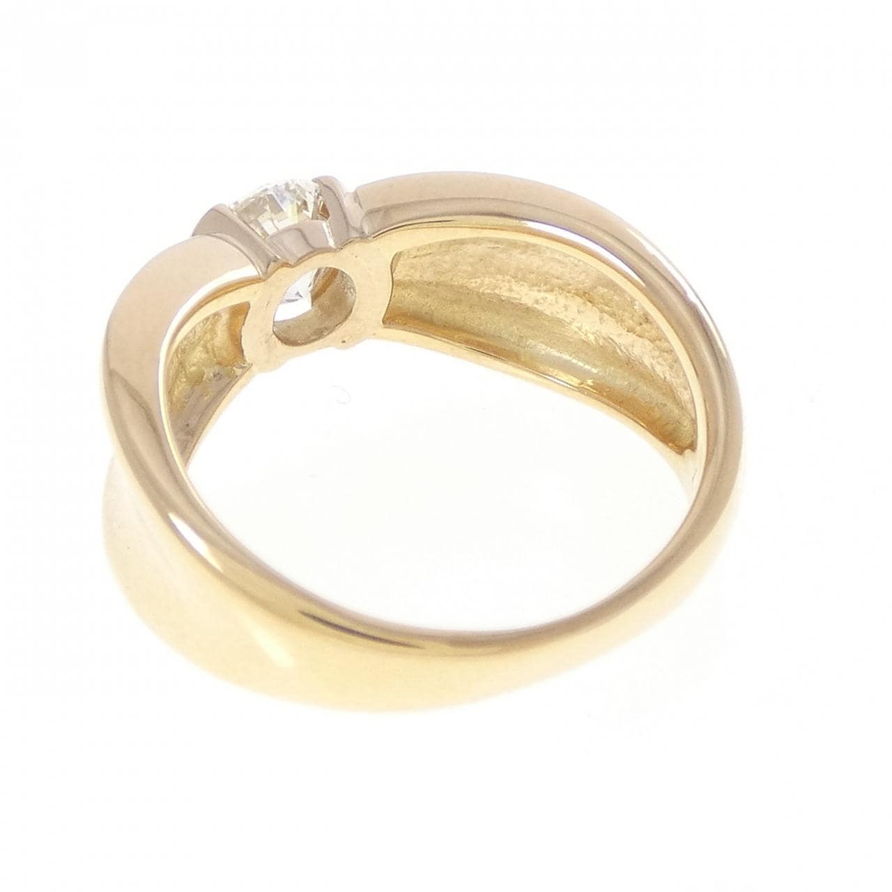 K18YG ダイヤモンド リング 0.67CT