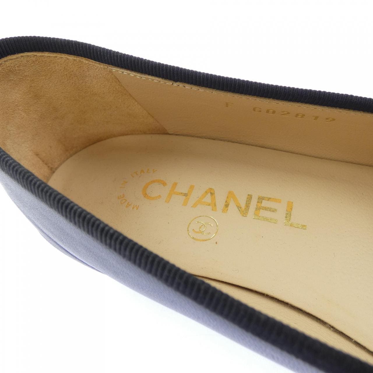 シャネル CHANEL バレリーナ G02819Y01552 フラットシューズ