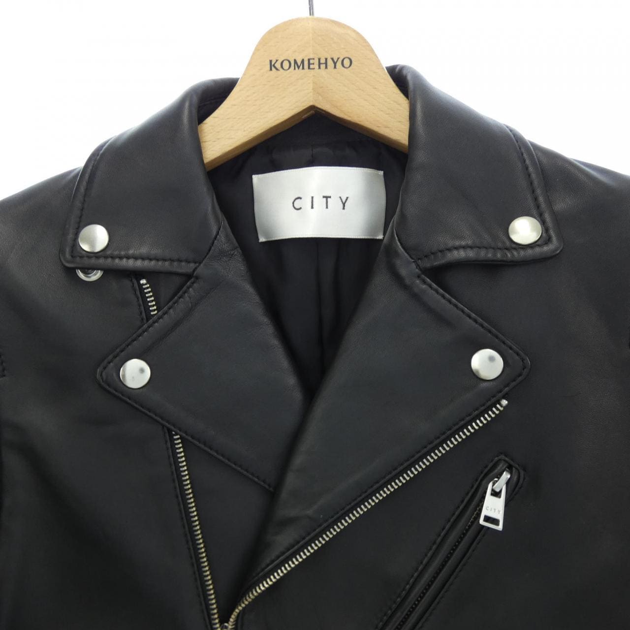 CITY Leather jacket