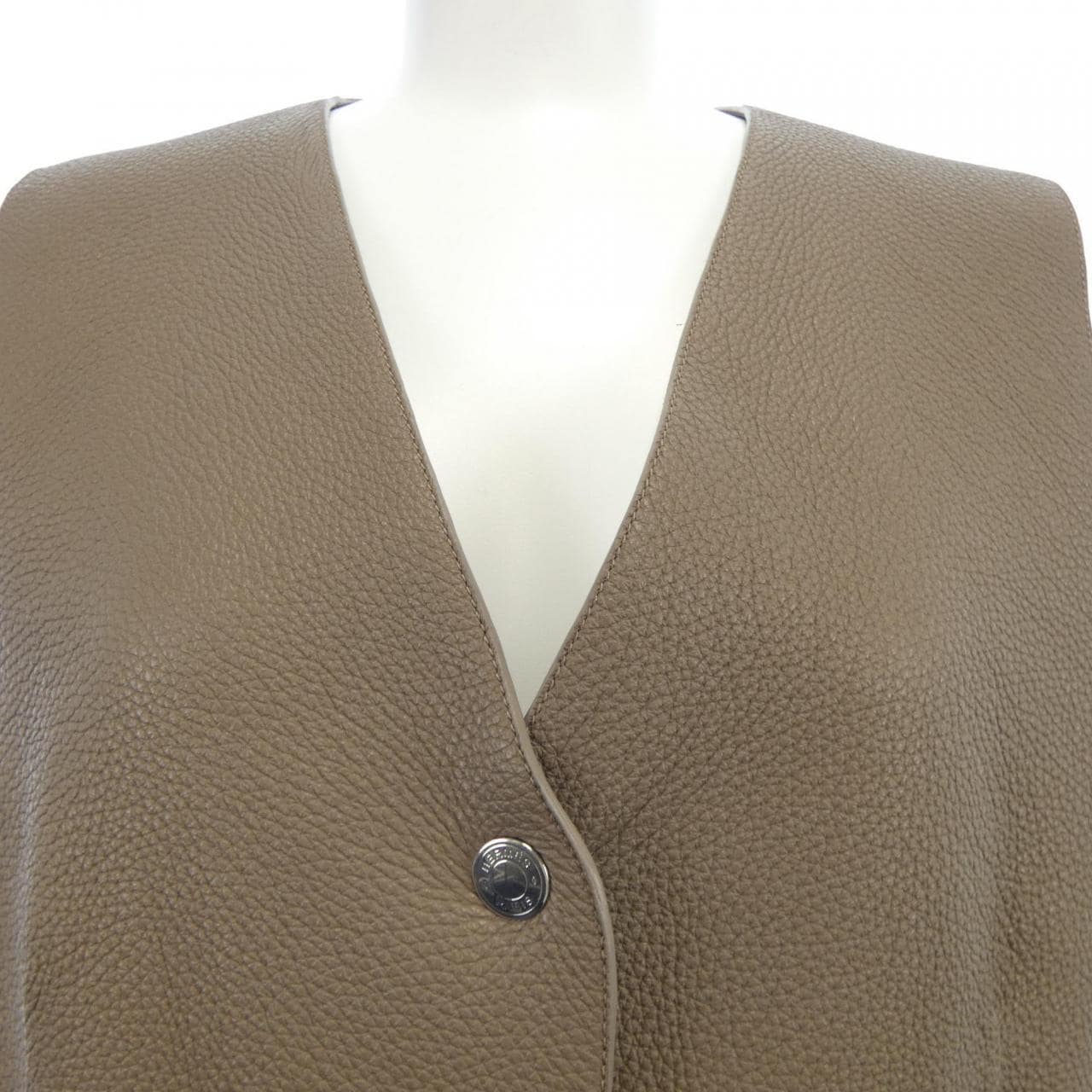 エルメス HERMES ロングベスト
