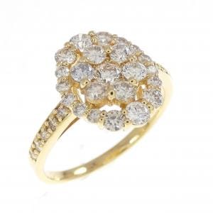 K18YG ダイヤモンド リング 1.00CT