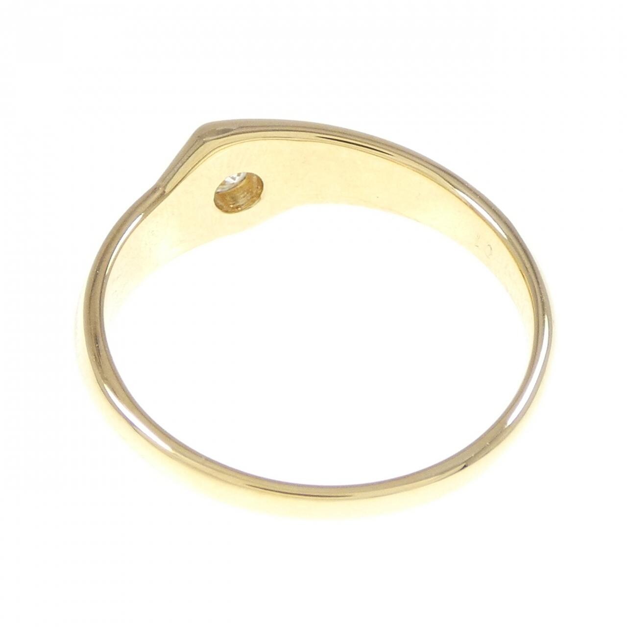 K18YG ダイヤモンド リング 0.1CT