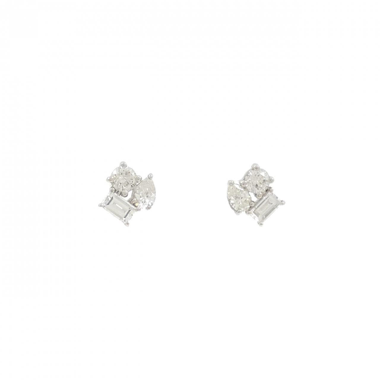 [新品] PT900鑽石耳環 0.54CT