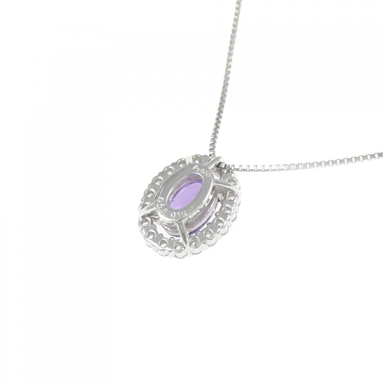 PT900/PT850 サファイヤ ネックレス 0.48CT