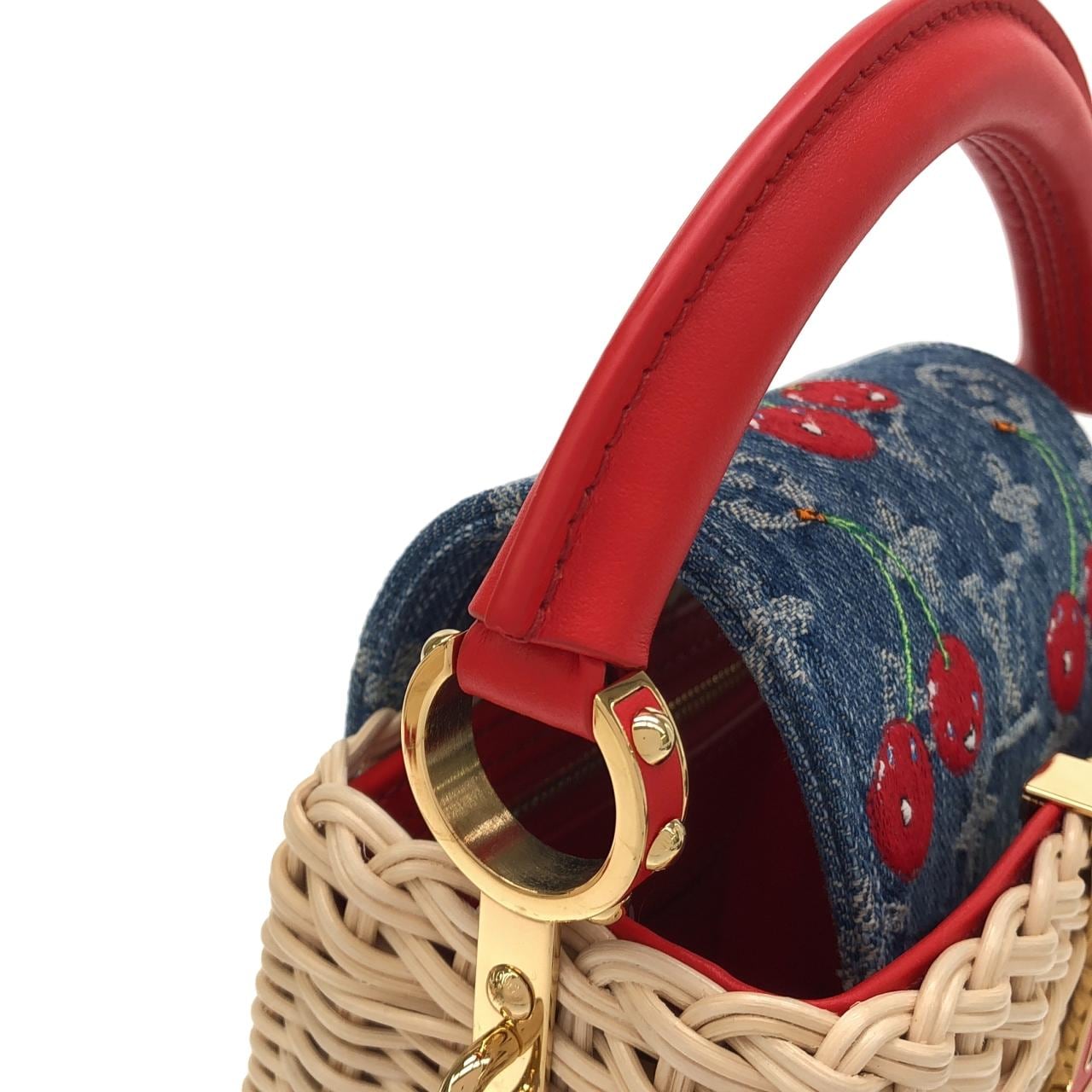 ルイヴィトン モノグラム デニム(LV X TM) カプシーヌ MINI M14295 バッグ