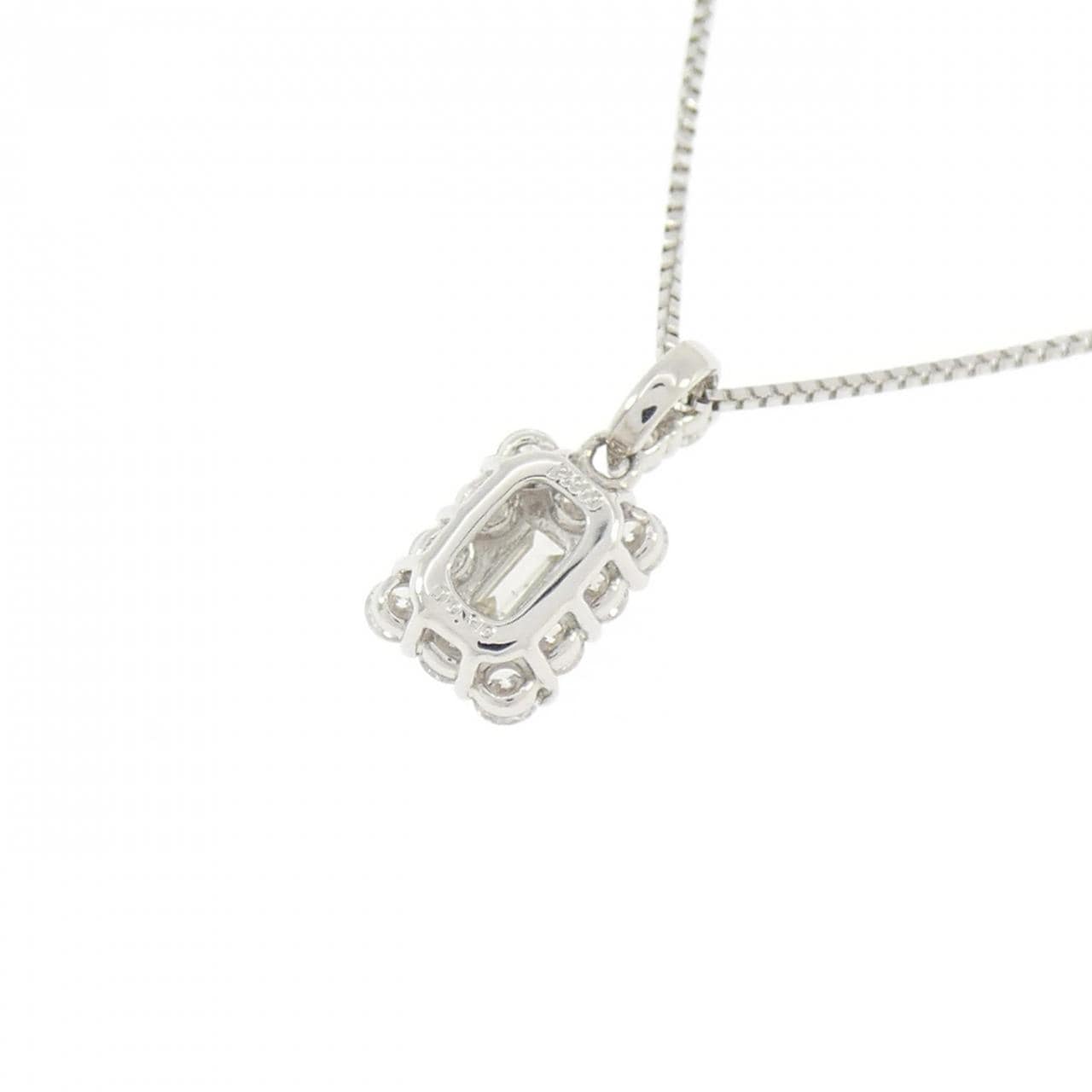 【新品】PT900/PT850 ダイヤモンド ネックレス 0.30CT