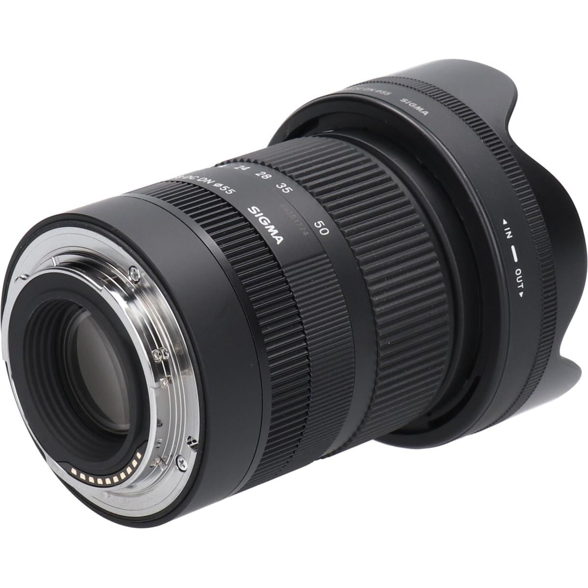 Ｅ１８－５０ｍｍ　Ｆ２．８　ＤＣ　ＤＮ（Ｃ）