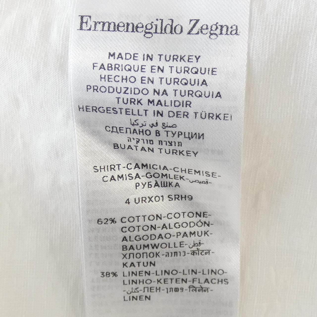 エルメネジルドゼニア Ermenegildo Zegna シャツ