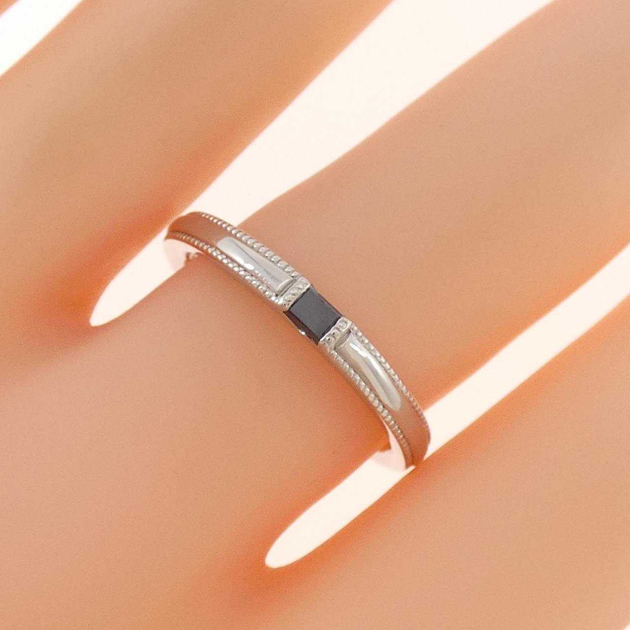PT950 ダイヤモンド リング 0.096CT