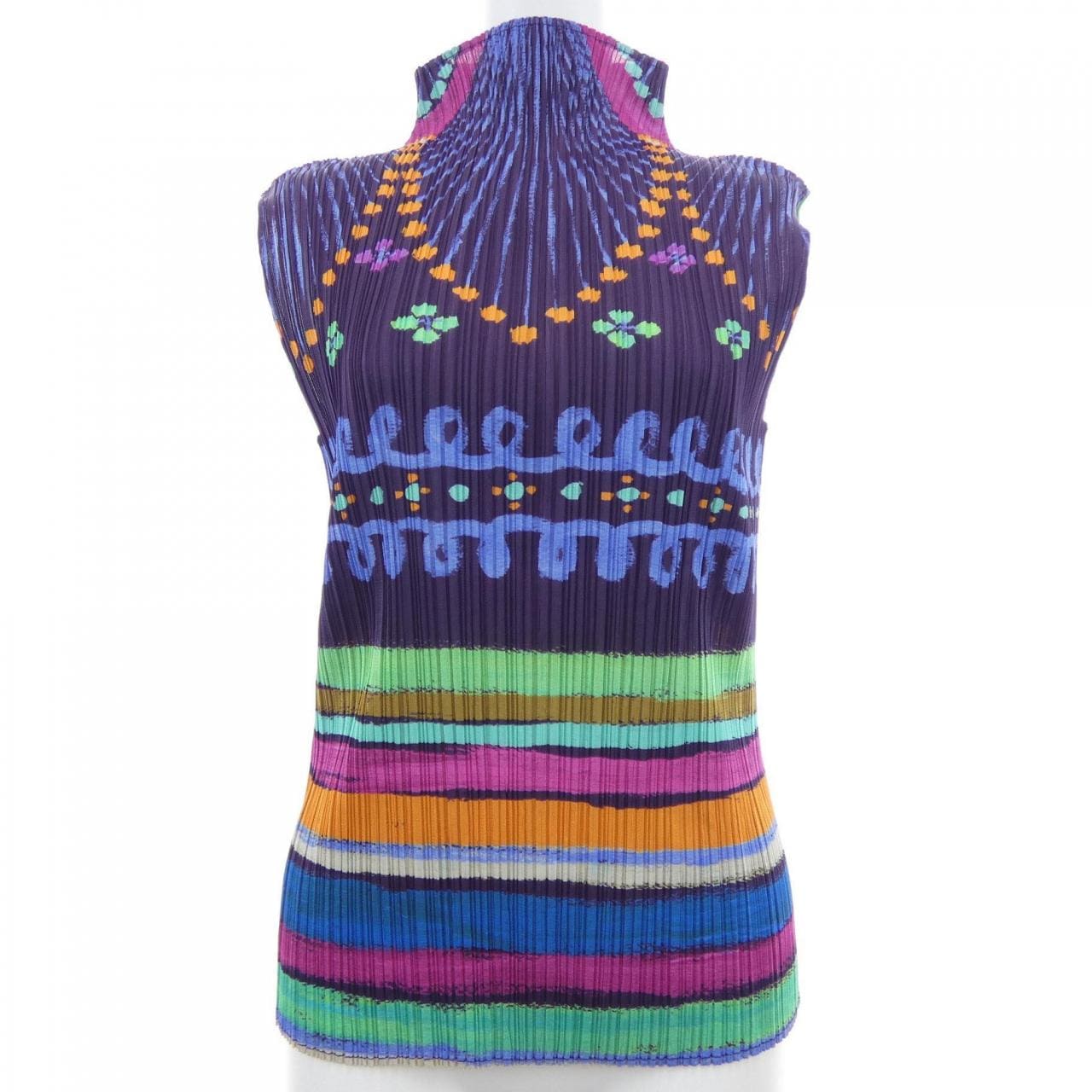 【ヴィンテージ】プリーツプリーズ PLEATS PLEASE 2006 民族 PP63-JK571 7561073 トップス