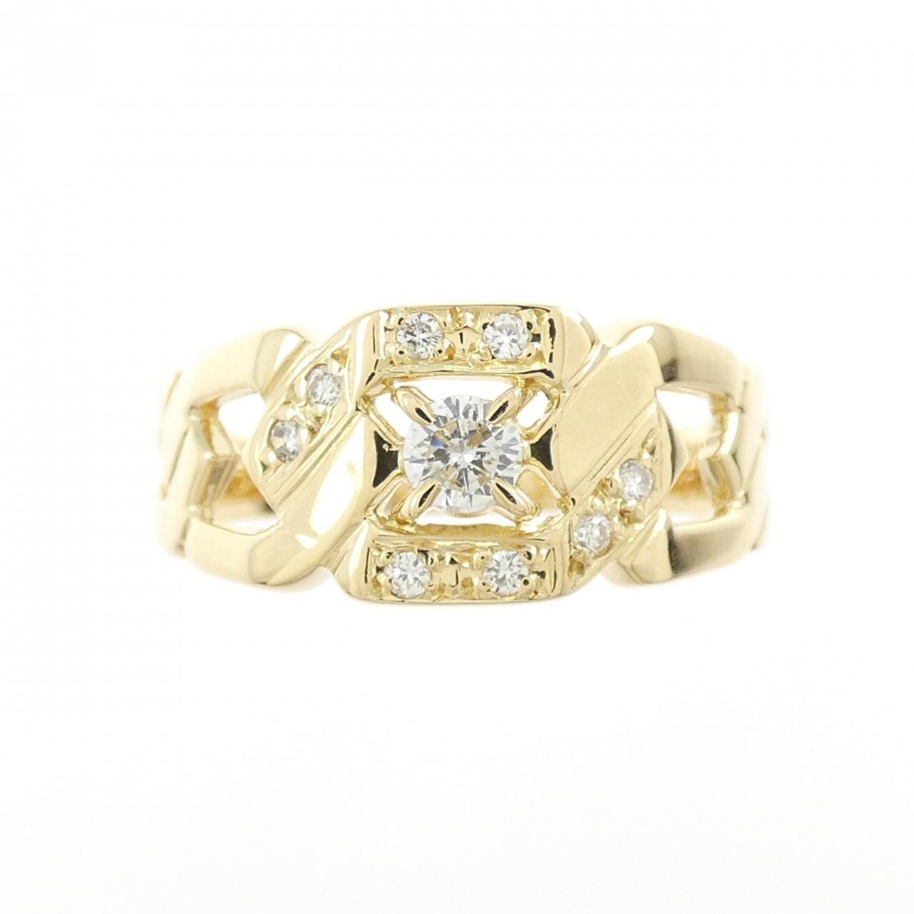K18YG ダイヤモンド リング 0.10CT
