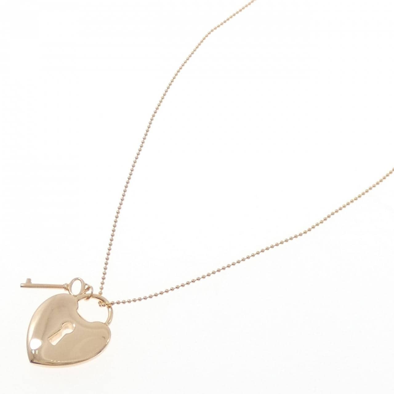 TIFFANY heart lock necklace
