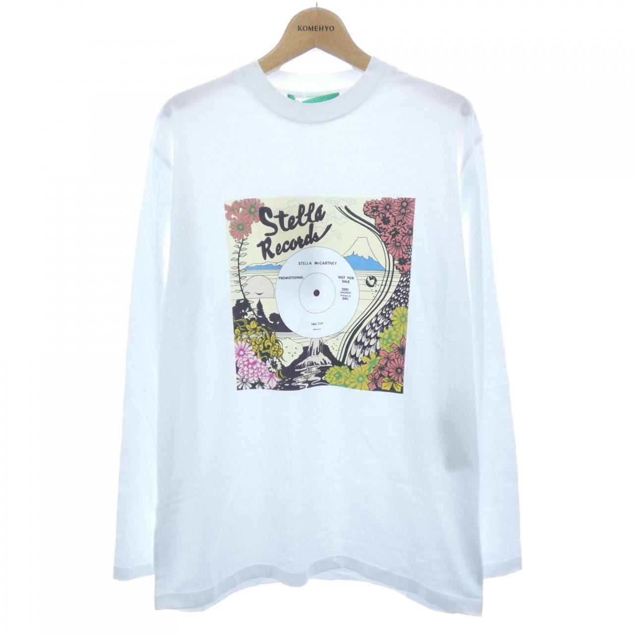 ステラマッカートニー STELLA MCCARTNEY レコードロンティ Tシャツ
