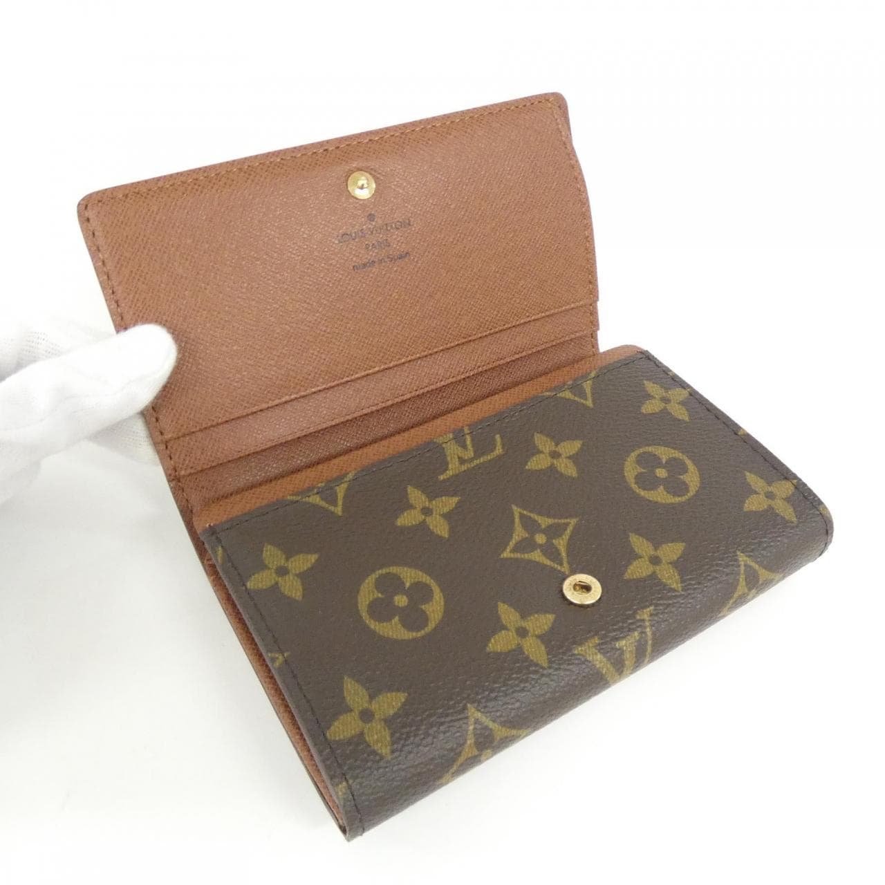 ルイヴィトン モノグラム ポルト モネ ビエ トレゾール M61730 財布