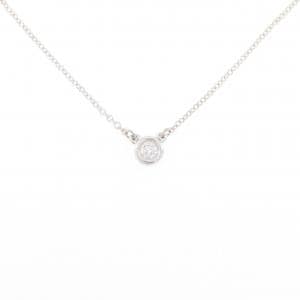 ティファニー バイザヤード ネックレス 0.10CT