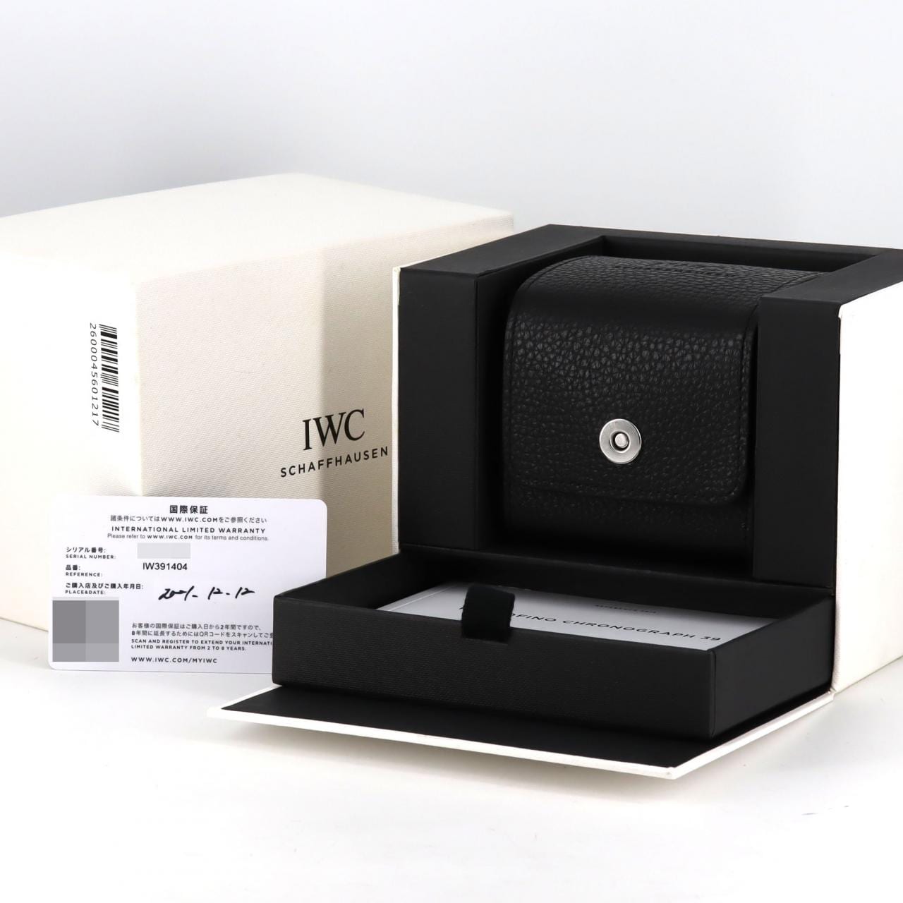 IWC ポートフィノ･クロノグラフ39 IW391404 SS 自動巻