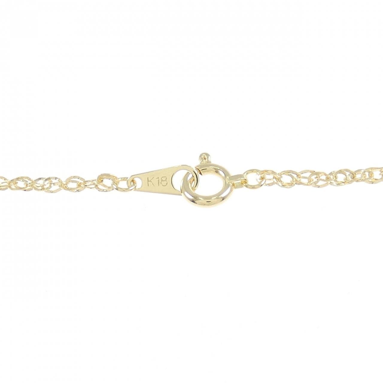 K18YG necklace