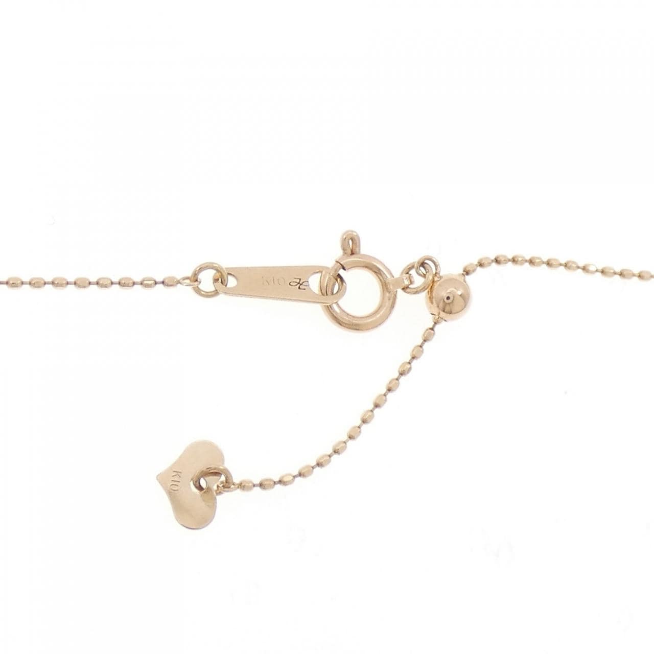 K10PG ダイヤモンド ネックレス 0.45CT