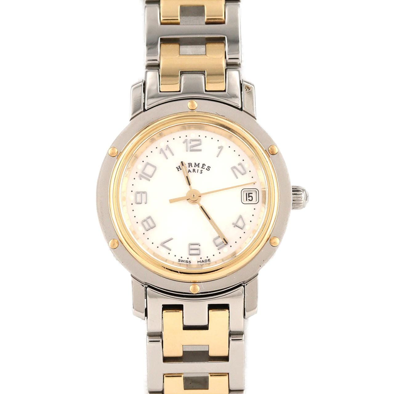 HERMES Clipper Nacle Combi CL4.220 SSxGP Quartz