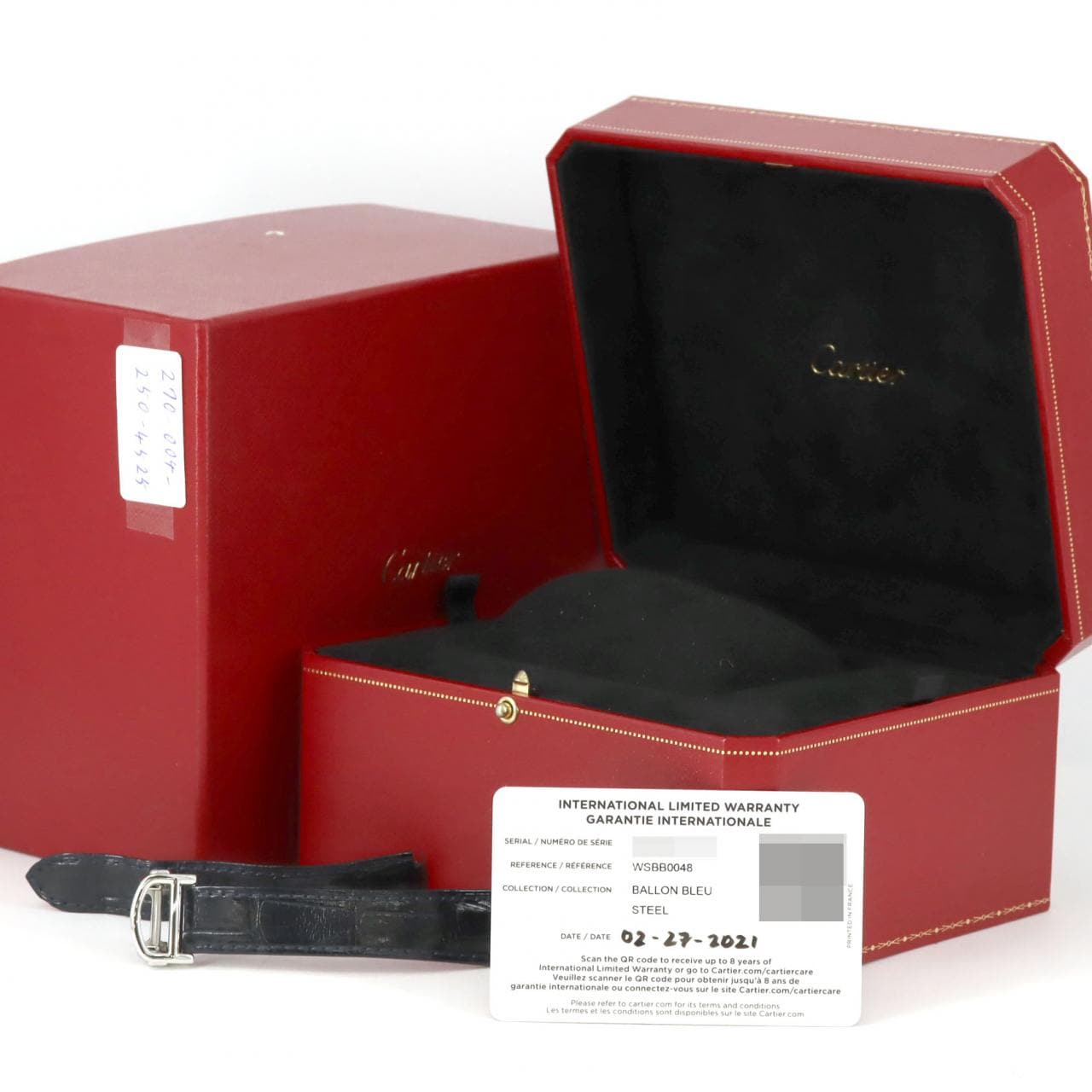 カルティエ バロンブルー･ドゥ･カルティエ WSBB0048 SS 自動巻