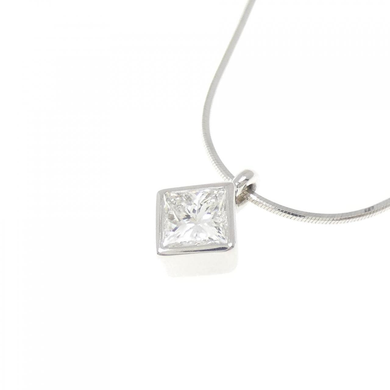 PT900/PT850 ダイヤモンド ネックレス 0.553CT