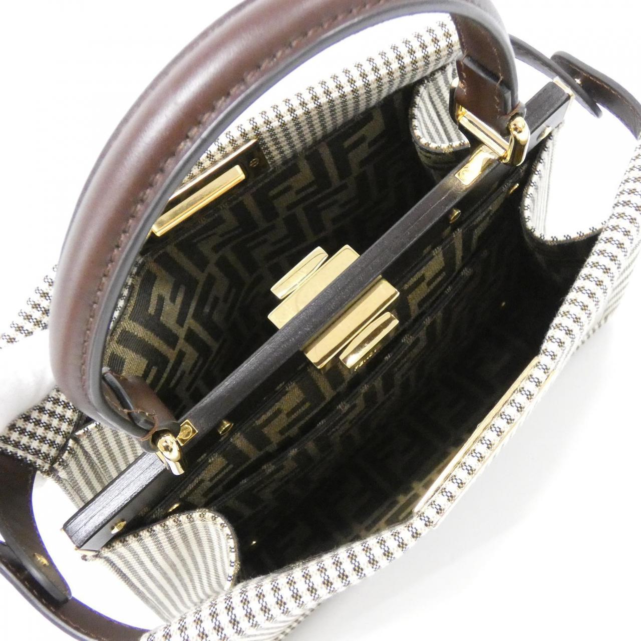 フェンディ SELLERIA ピーカブー アイ シー ユー ミディアム 8BN321 ALMT バッグ