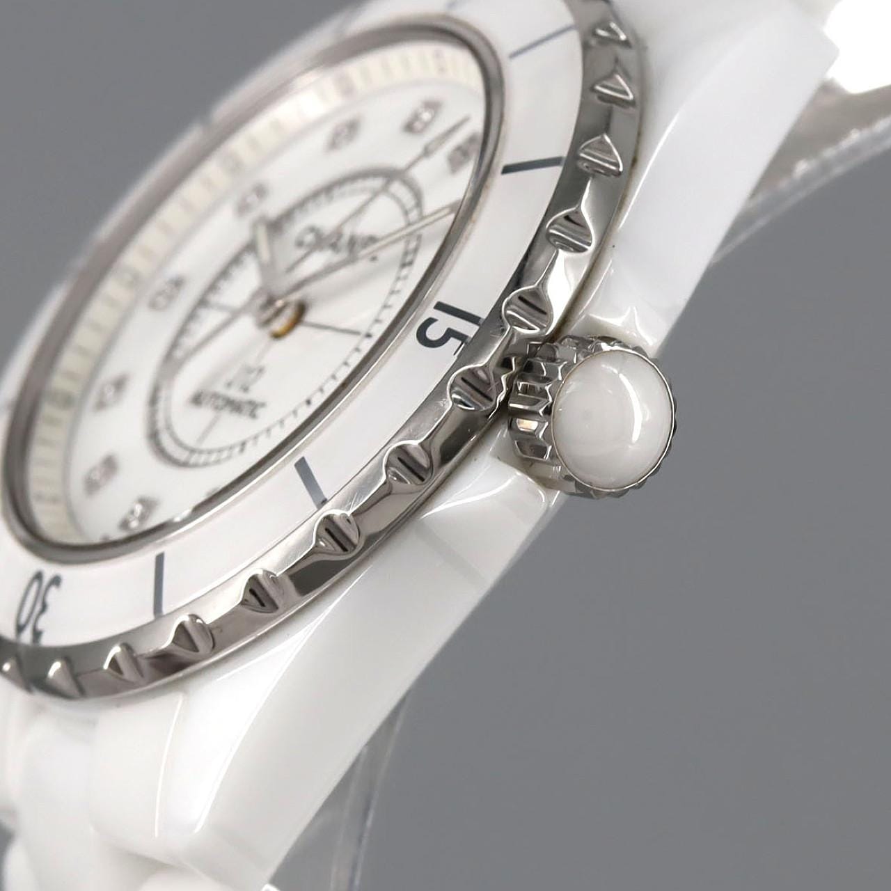 【ノーメンテナンス特価】シャネル J12 38mmセラミック･12P H1629 セラミック 自動巻