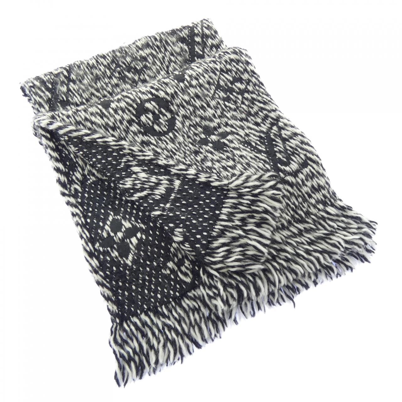 ルイヴィトン LOUIS VUITTON エシャルプ ロゴマニア ミックス M70423 MUFFLER